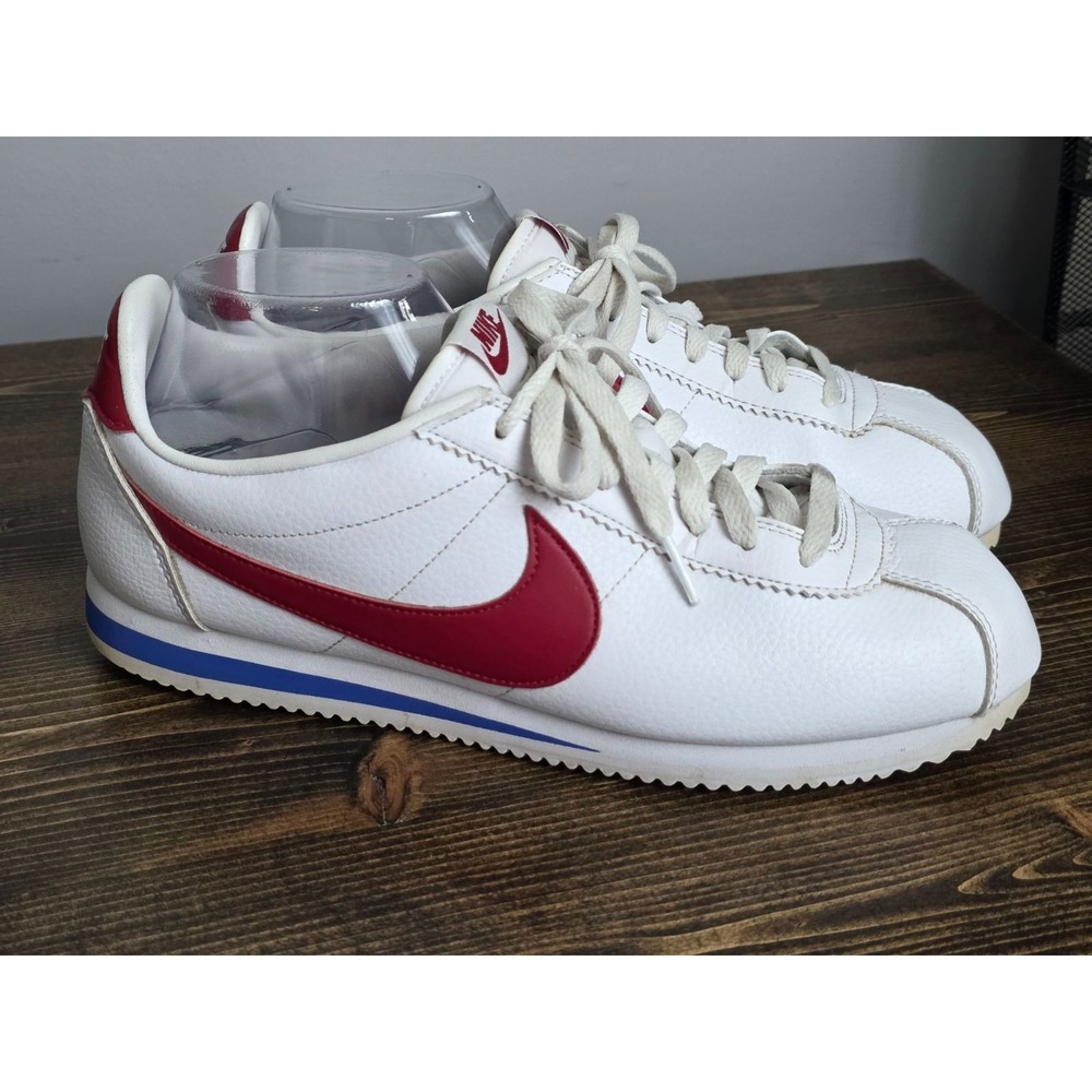 Nike Cortez Forrest Gump Men's Shoes Size 11 White Red Sneakers 749571-154